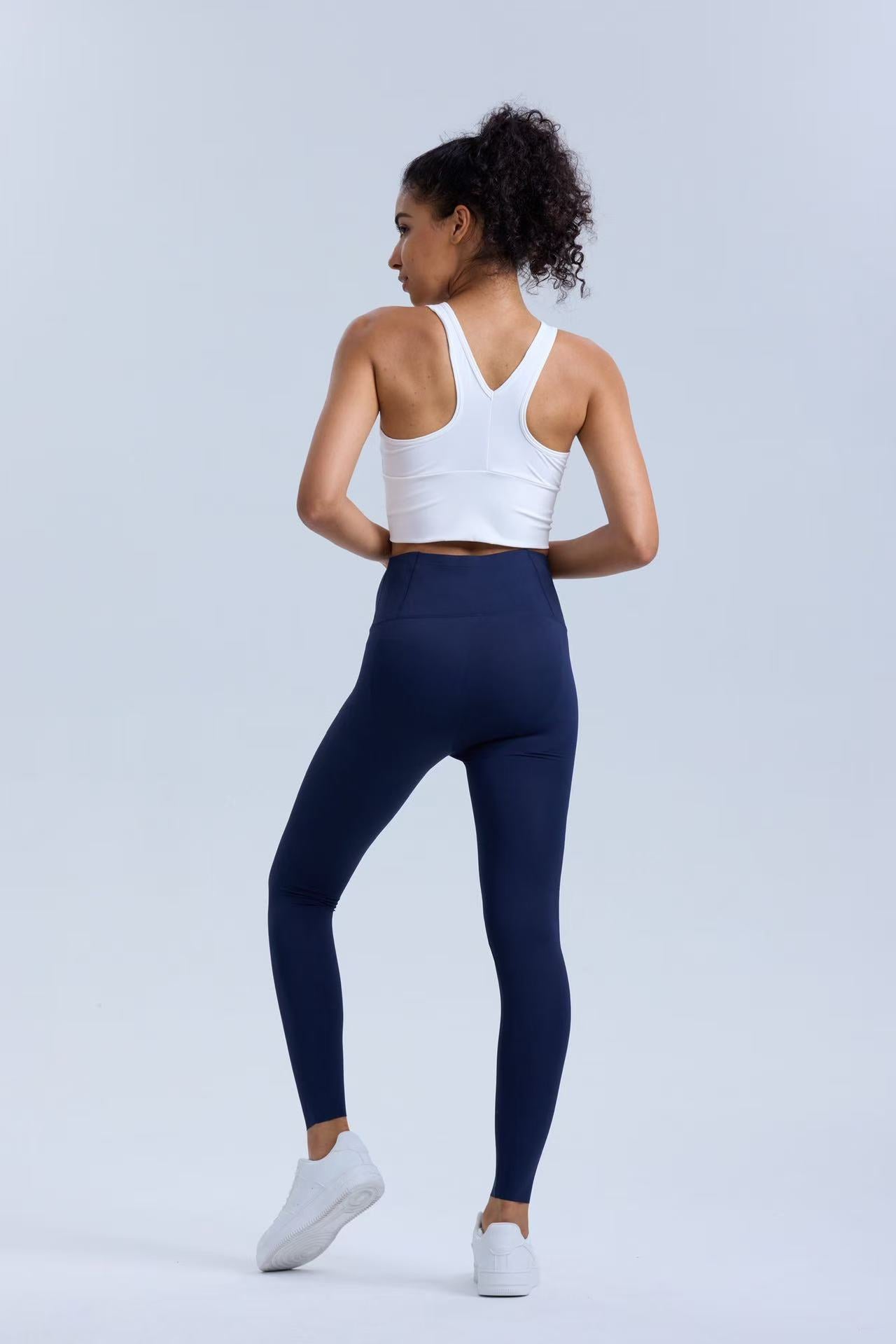 Women's Compression Leggings Yoga Pants Butt Lifting Seamless High Waist Tummy Control Stretchy Shapewear Pants