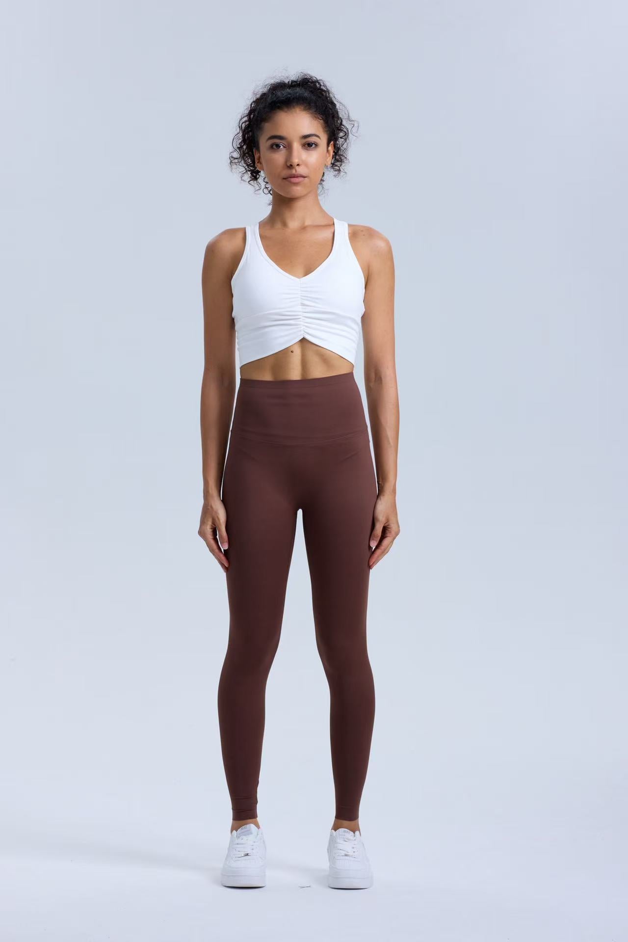 Women's Compression Leggings Yoga Pants Butt Lifting Seamless High Waist Tummy Control Stretchy Shapewear Pants