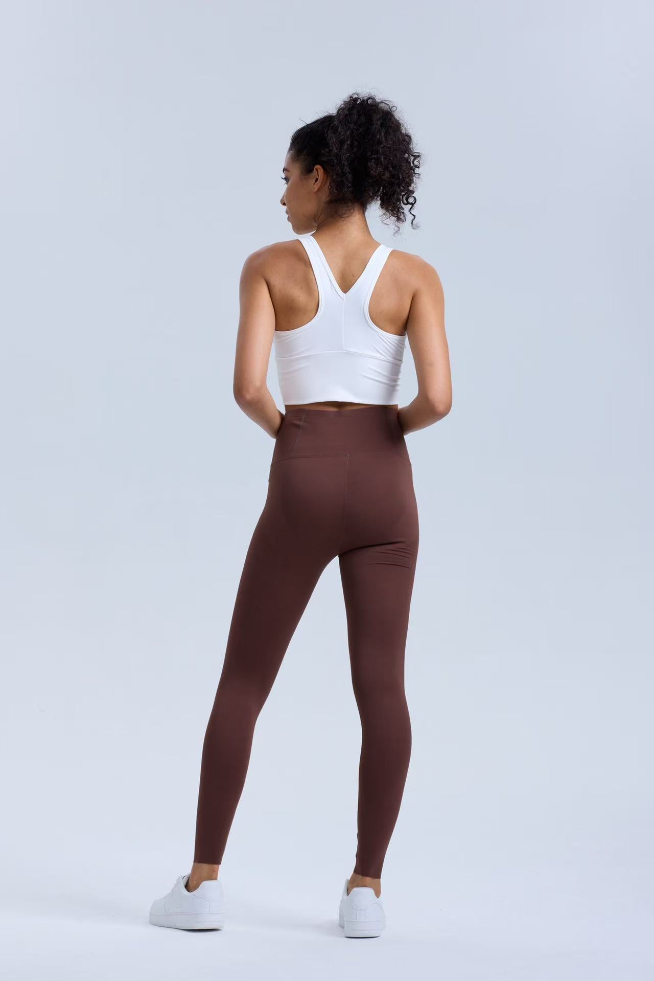 Women's Compression Leggings Yoga Pants Butt Lifting Seamless High Waist Tummy Control Stretchy Shapewear Pants