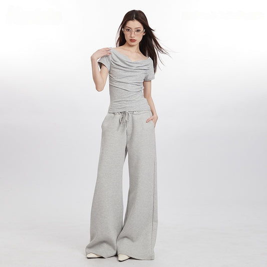 Sexy Baddie Style Short Sleeve Tee