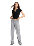 Zip Waist Draped Lounge Trousers