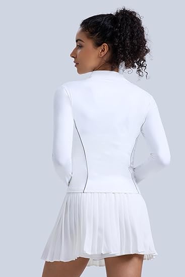 Workout Jackets for Women Slim Fit Yoga Jacket